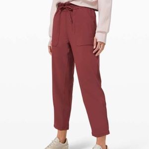 Lululemon Beyond the Studio Crop Pants Savannah - Size 10